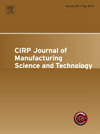CIRP Journal of Manufacturing Science and Technology雜志封面
